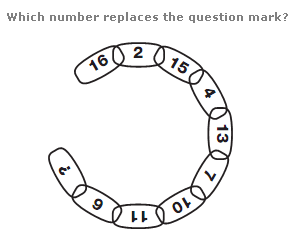 Number puzzles question 8